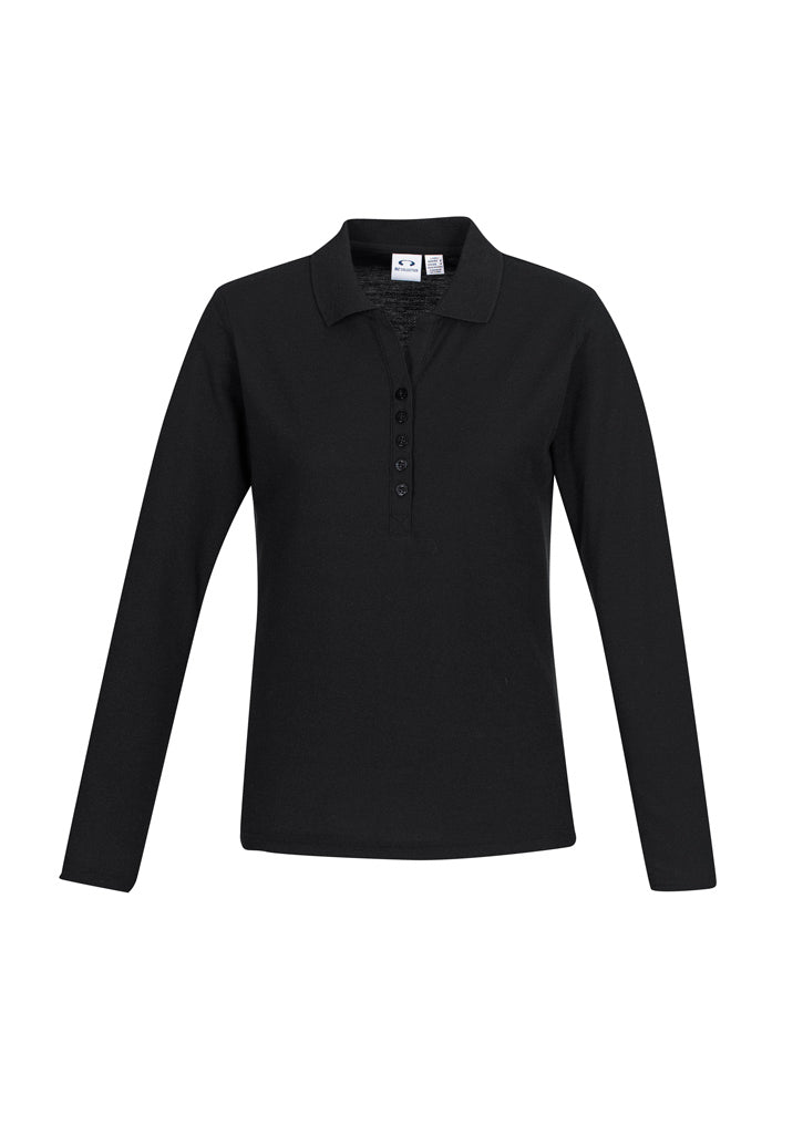P400LL- Crew Ladies L/S Polo