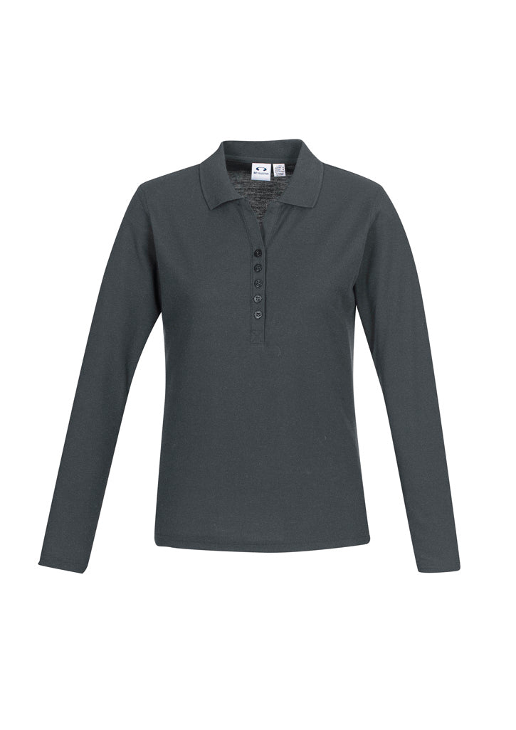 P400LL- Crew Ladies L/S Polo