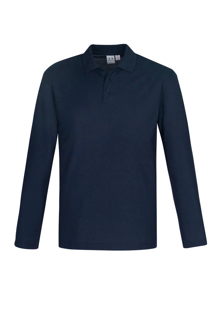 P400ML- Crew Mens L/S Polo