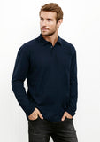 P400ML- Crew Mens L/S Polo