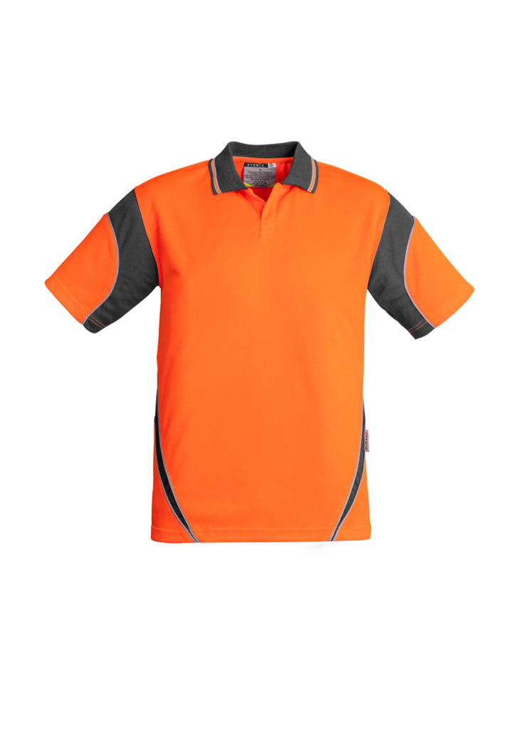 ZH248- Mens Hi Vis Aztec Polo - Short Sleeve