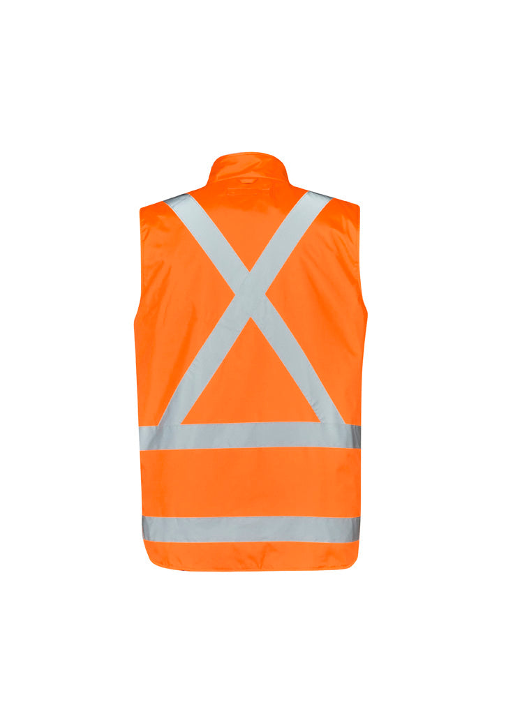 Syzmik- ZJ616 Unisex Hi Vis 2 in 1 X Back Soft Shell Jacket