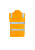 ZJ780- Unisex Hi Vis Vic Rail 2 in 1 Softshell Jacket
