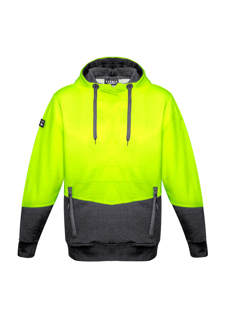 ZT477 - Unisex Hi Vis Textured Jacquard Hoodie