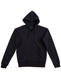 [FL04] Ladies' full-zip fleecy hoodie