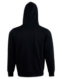 [FL09] Adult's Close Front  Contrast Fleecy Hoodie