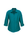 Ladies Plain Oasis 3/4 Sleeve Shirt
