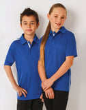 [PS83K] Kids' Ultra Dry Short Sleeve Contrast Polo