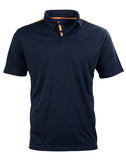 [PS83] Men's Ultra Dry Short Sleeve Contrast Polo