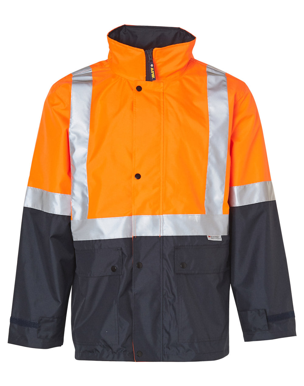 [SW18A] Hi-Vis Two Tone Rain Proof Safety Jacket With 3M Tapes