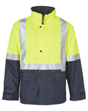 [SW28A] Hi-Vis Two Tone Rain Proof Quilted Safety Jacket With 3M Tapes
