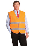 [SW44] Hi-Vis Safety Vest With Reflective Tapes